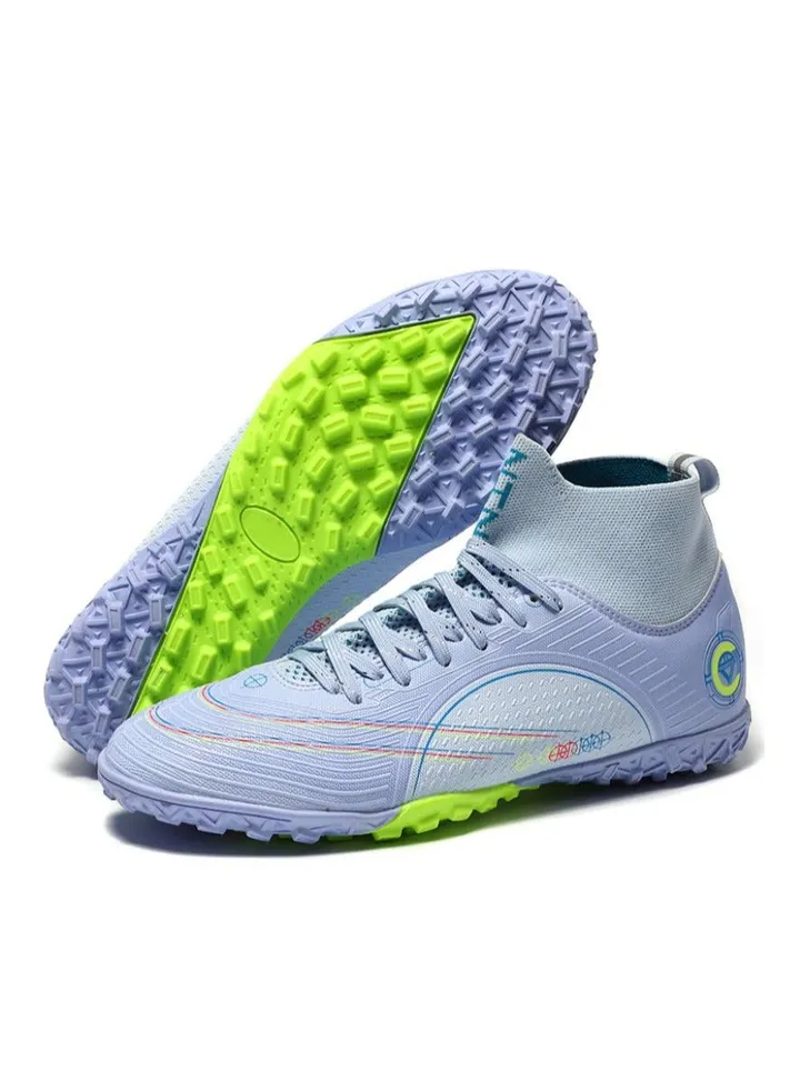 Unisex High Top Anti Slip Breathable Football Boots