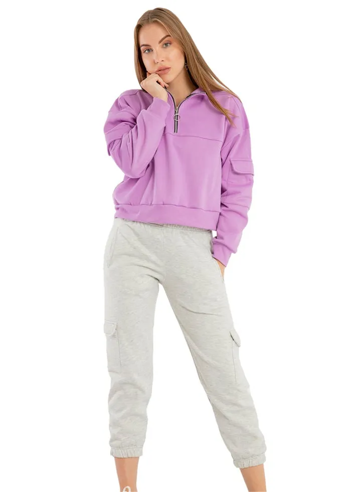 Half Zipper sweatshirt