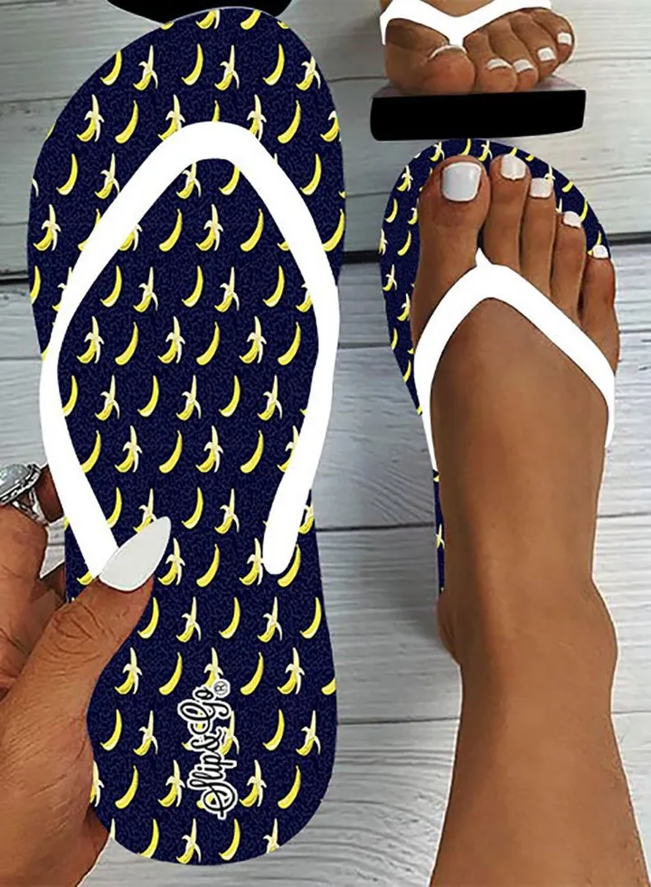 Women's Medical Slipper With Multi-colored Print