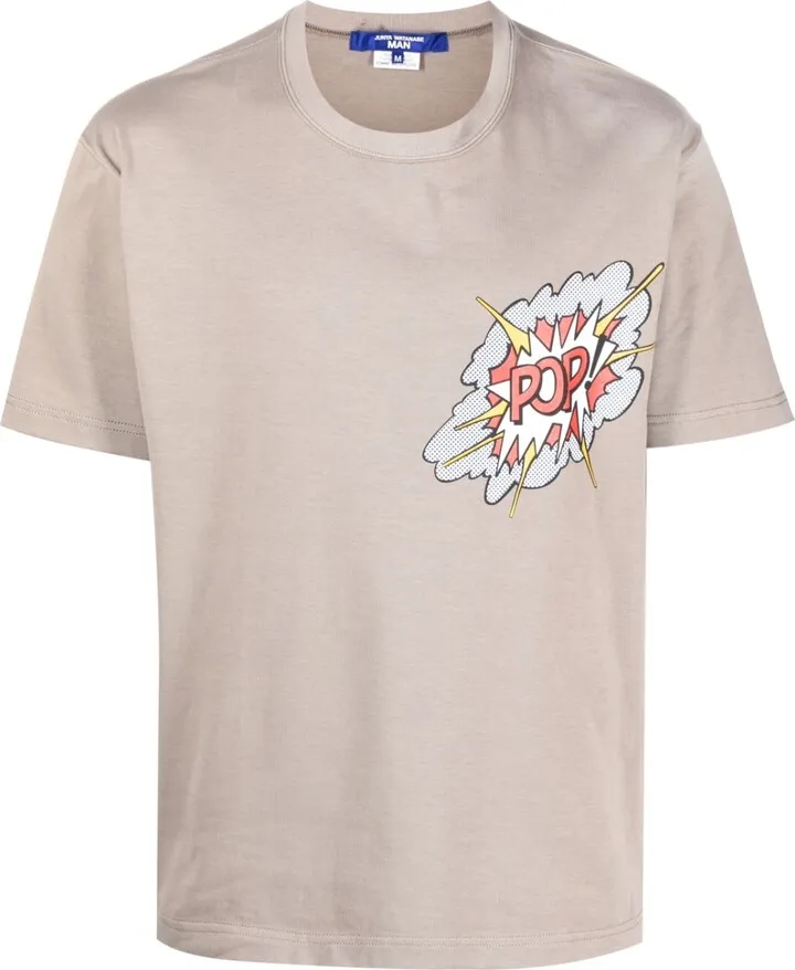 graphic-print cotton T-shirt