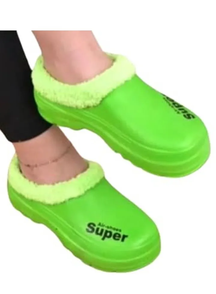 Elegant Slipper Crocs for unisex - Green