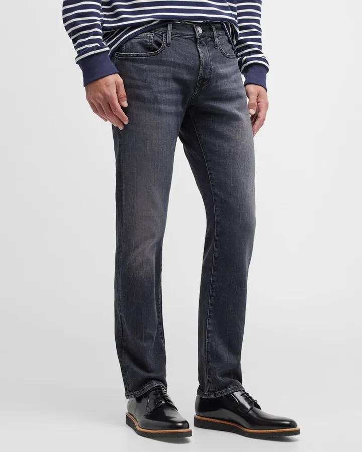 Men's L'Homme Slim-Straight Jeans