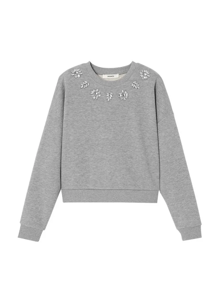 Embellished sweatshirt