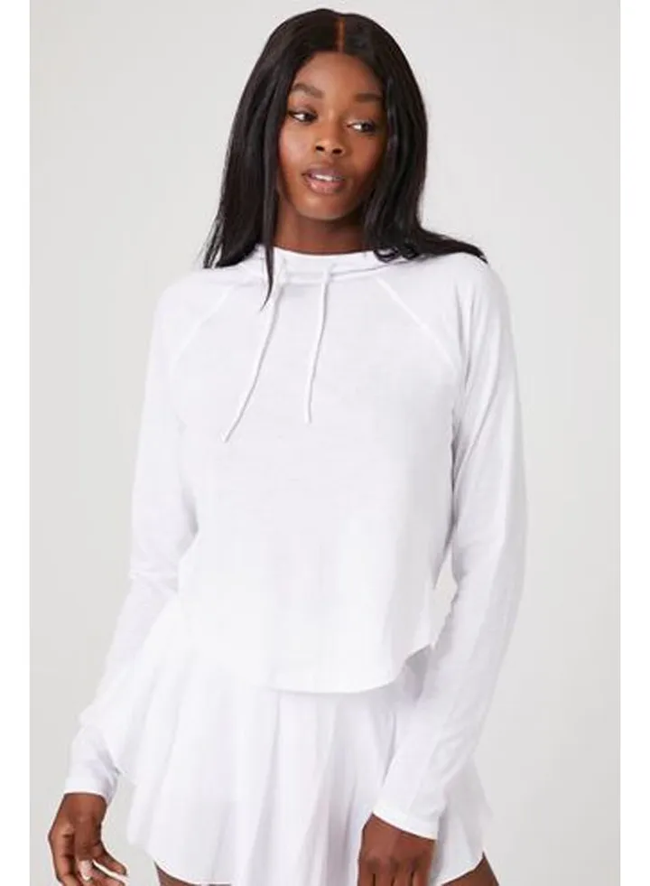 Active Raglan Hooded Top