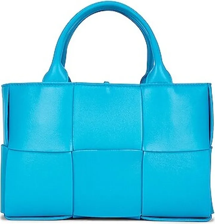 Bottega Veneta Mini Arco Tote in Blue