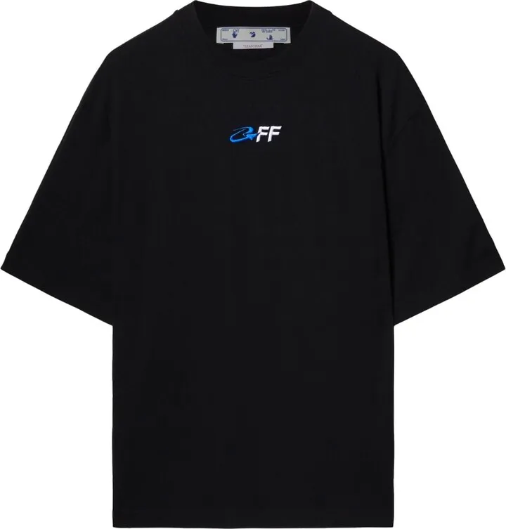 OFF-WHITE- Exact Opp Cotton T-shirt
