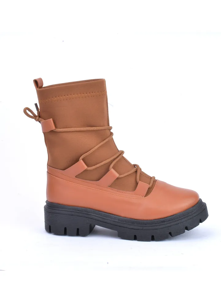 Half boot leather & suede high quality - Havan