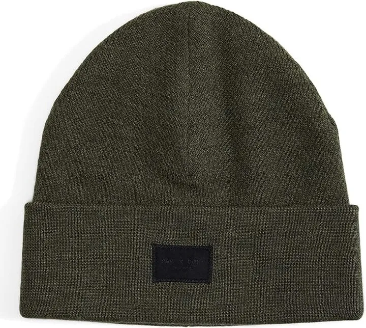 rag & bone Collin Beanie (Army) Beanies