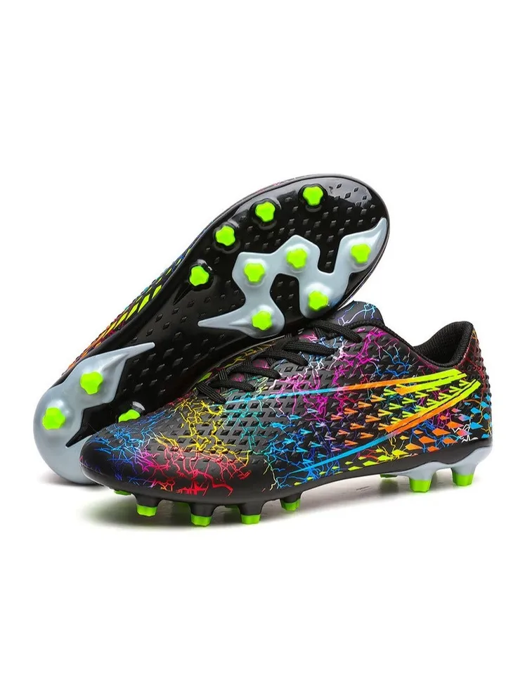 Mens Soccer Shoes For Outdoor Indoor Professional Youth Boys Soccer Shoes Unisex Soccer Shoes.