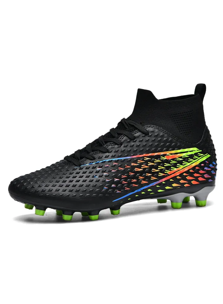 Mens Soccer Shoes For Outdoor Indoor Professional Youth Boys Soccer Shoes Unisex Soccer Shoes.