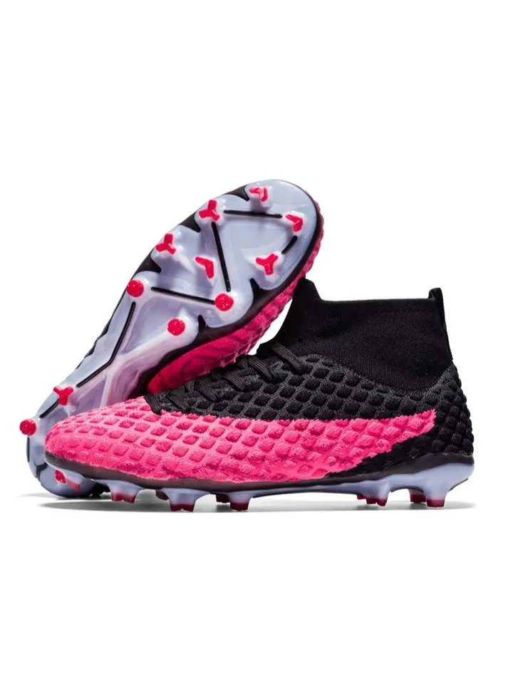 Men's Soccer Shoes for Outdoor Indoor Professional Teen Boys Soccer Shoes Unisex Soccer Shoes