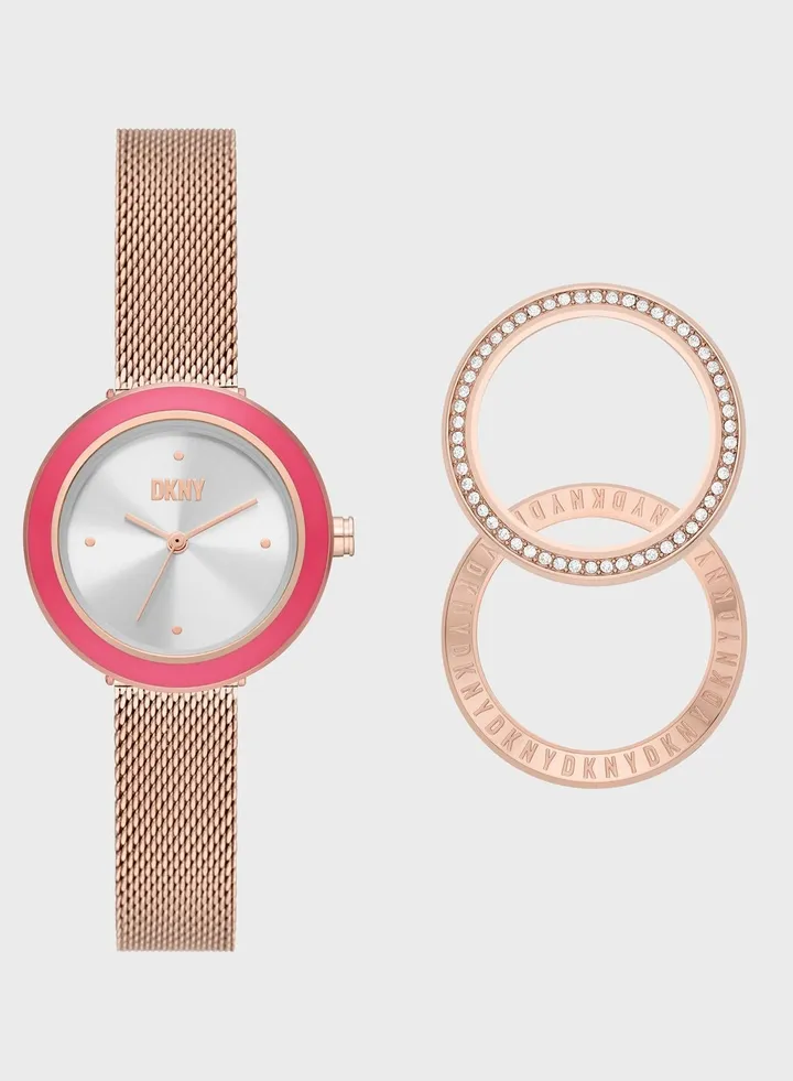 Sasha Analog Watch + Bracelet Set