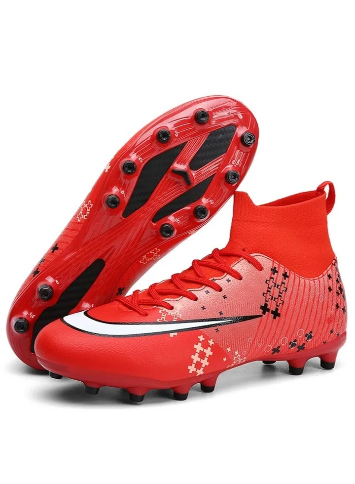 Mens Soccer Shoes For Outdoor Indoor Professional Youth Boys Soccer Shoes Unisex Soccer Shoes.