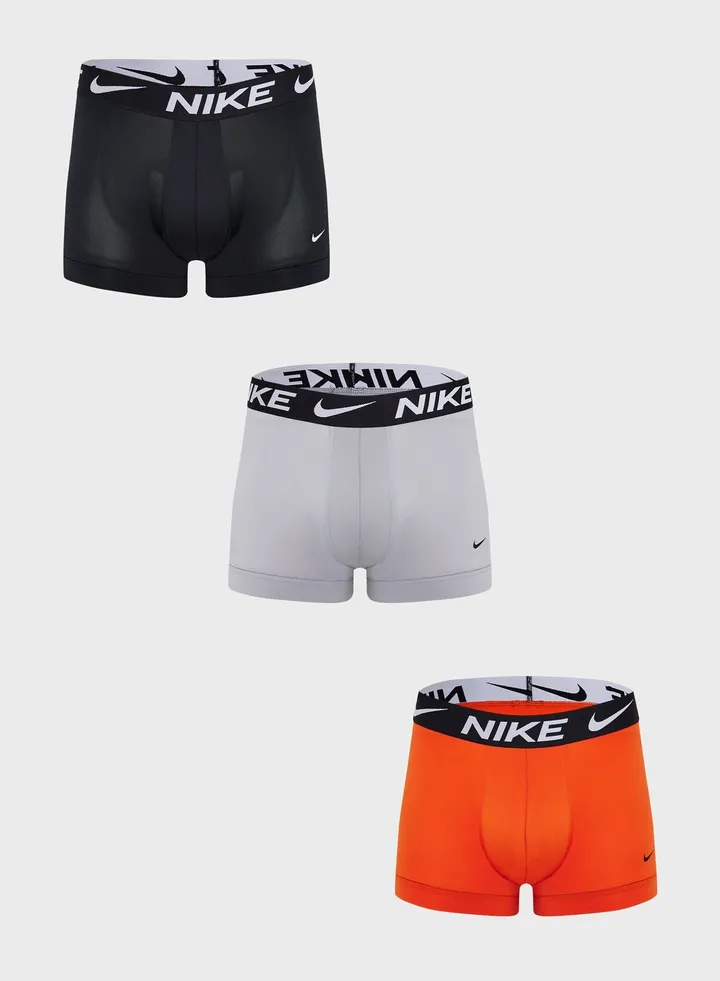 3 Pack Dri-Fit Essential Micro Trunk