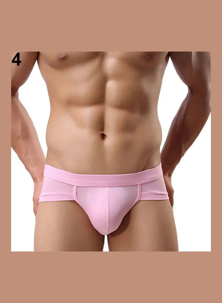 Solid Brief Pink