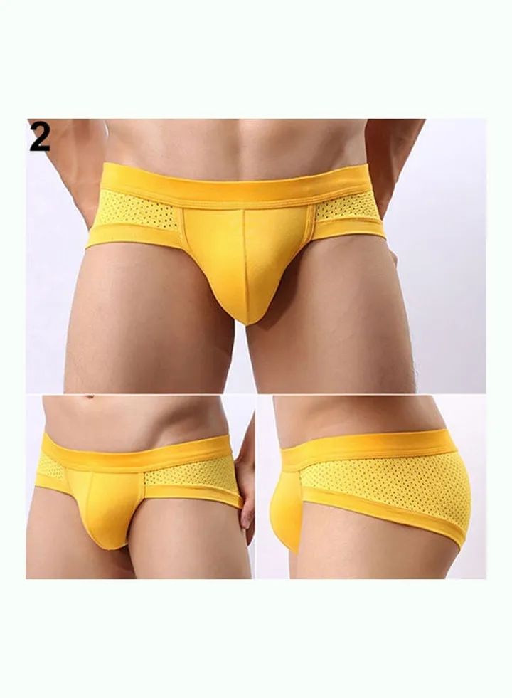 Solid Brief Yellow