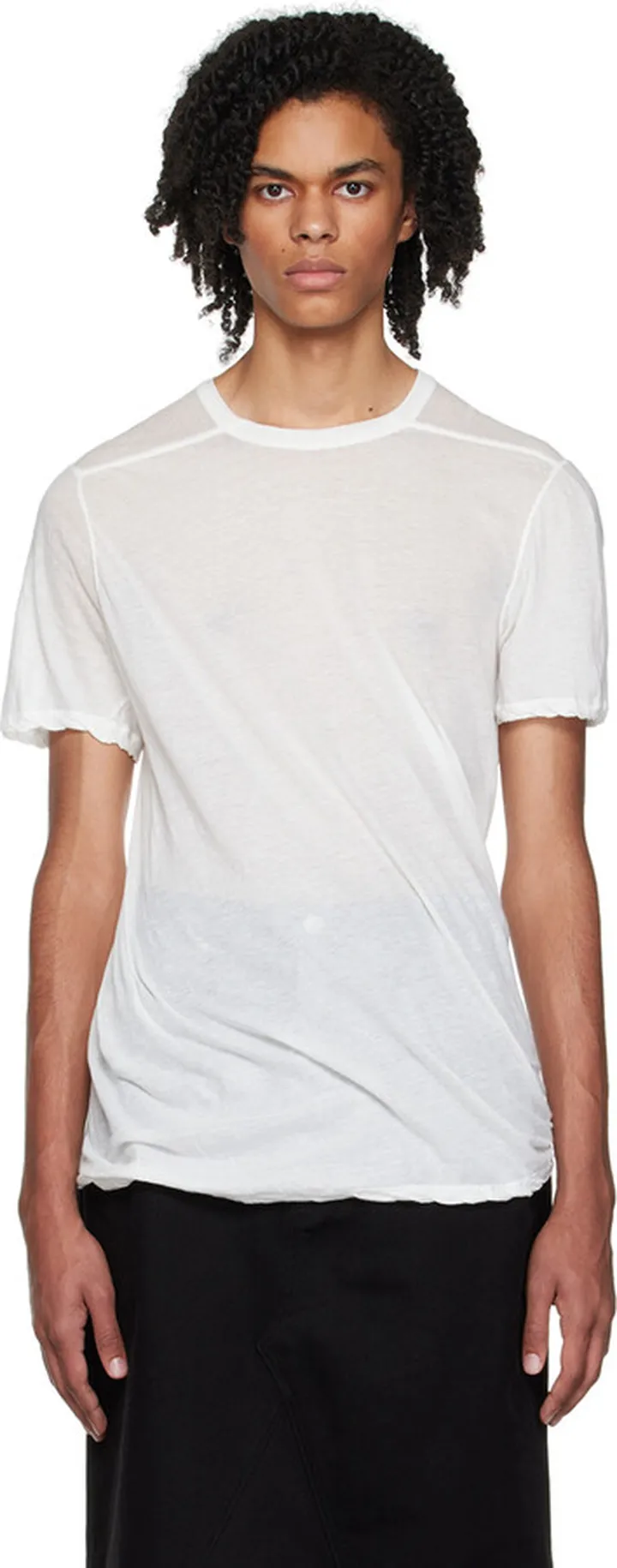 Rick Owens White Level T-Shirt