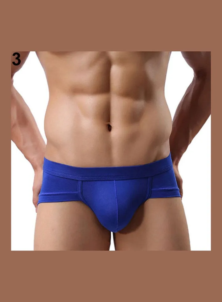 Solid Brief Sapphire Blue