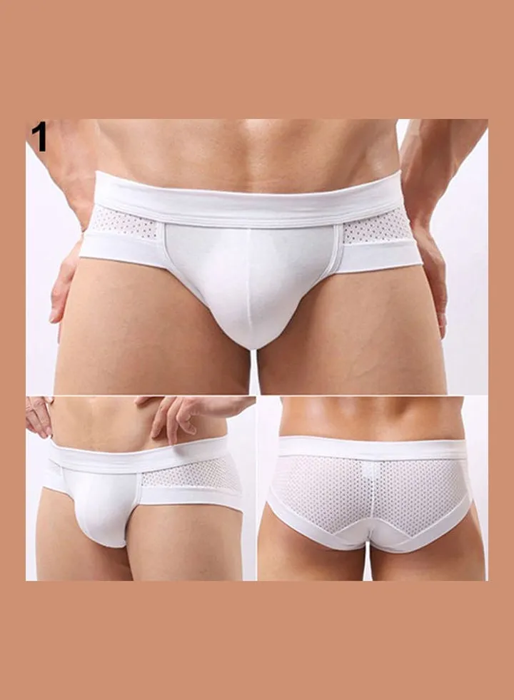 Solid Brief White