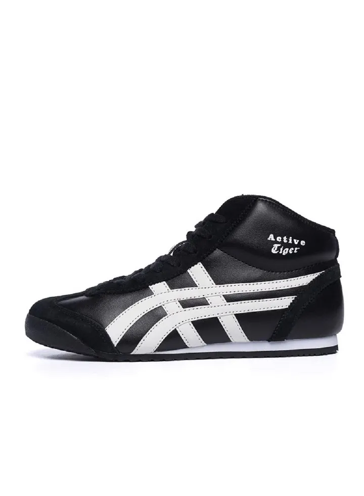 Mexico Mid Runner High Top Sneakers Black