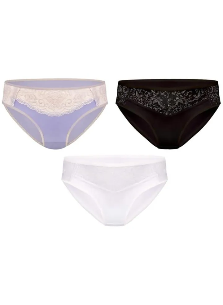 Women’s 100% Cotton Underwear | Elegant Lace-Trimmed Women's Underwear | Ultimate Comfort and Style