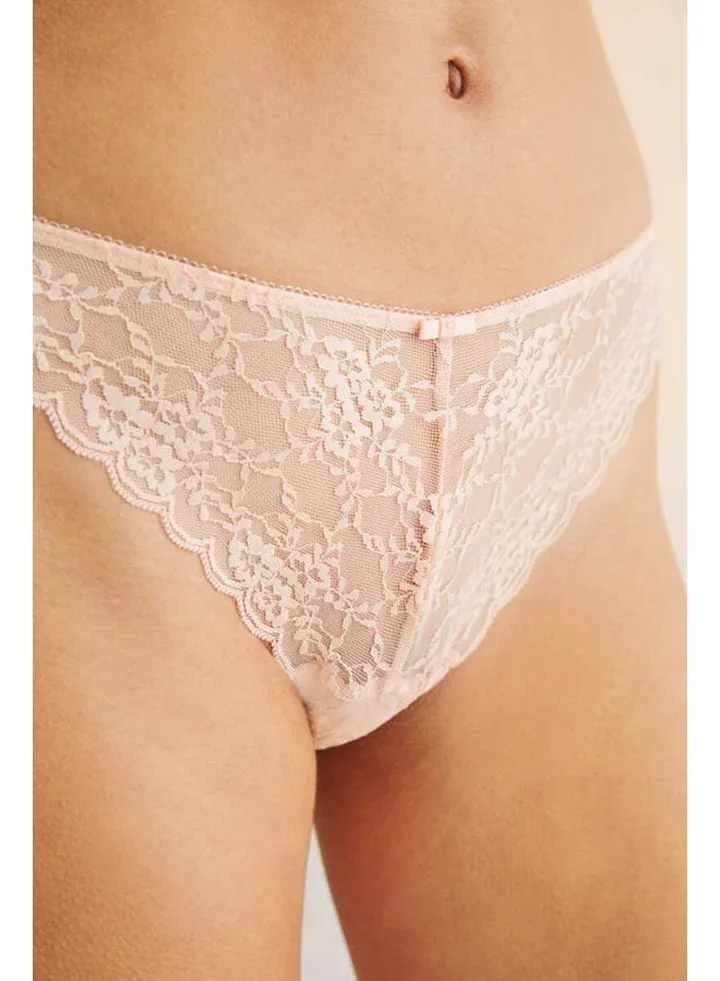 Lace briefs