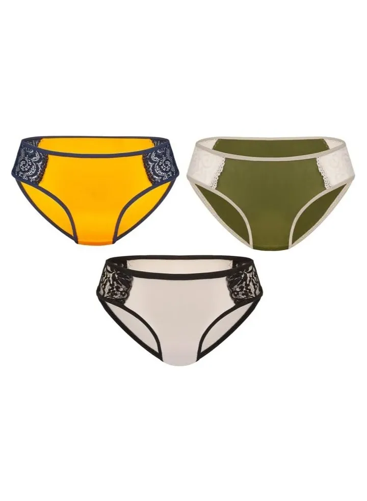 YOUNG UNDERWEAR | Women’s 100% Cotton Underwear | Elegant Lace-Trimmed Women's Underwear | Ultimate Comfort and Style