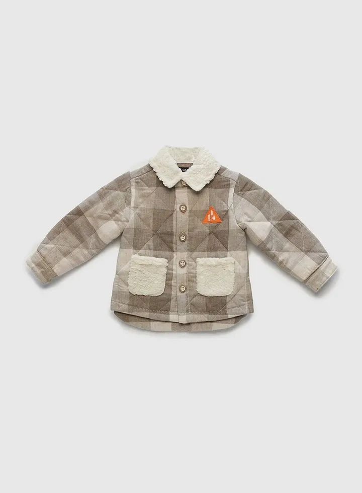 Baby Boy Plaid Jacket