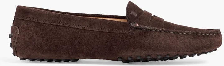 Suede loafers