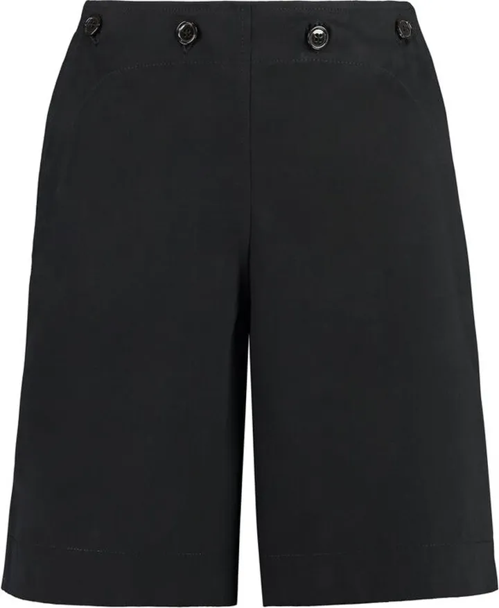 Kenzo Logo Patch Decorative Button Shorts