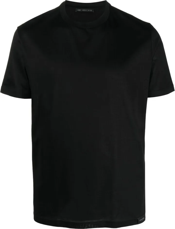 logo-patch cotton T-shirt
