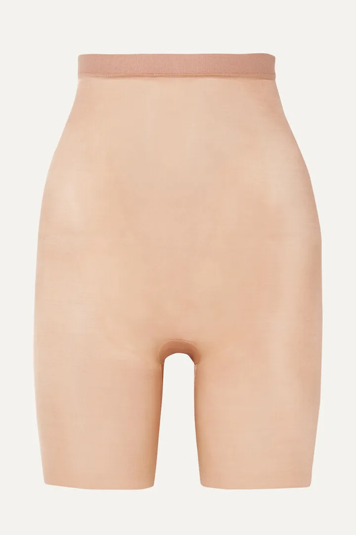 Spanx - Skinny Britches High-rise Shorts - Neutrals
