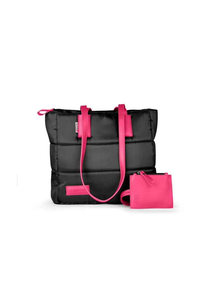 Soft Canvas B.S bag tote bag and shoulder bag for girls - Pink