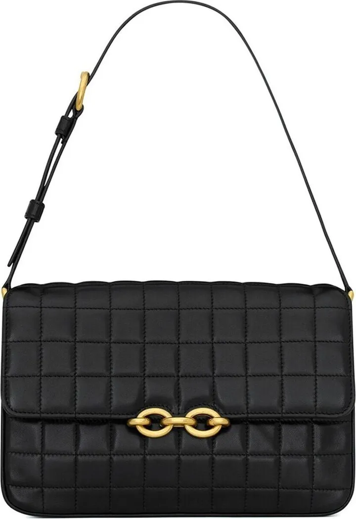 Le Maillon quilted leather shoulder bag