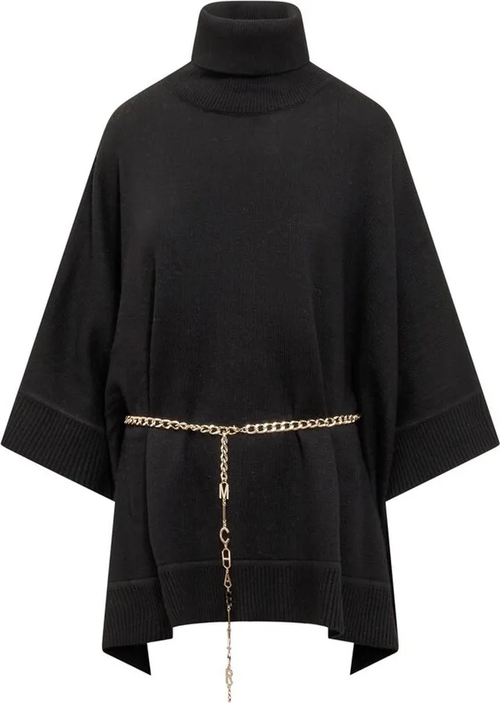 Michael Kors Turtleneck Knit Poncho