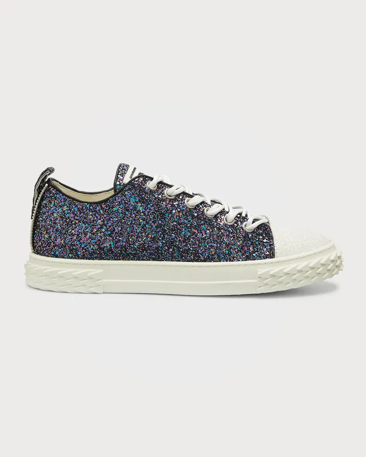 Men's Glitter Low-Top Sneakers