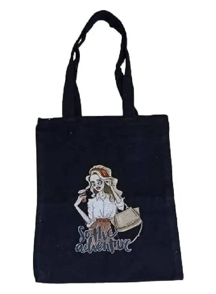 Tote Bag Premium Design different shapes (Black)