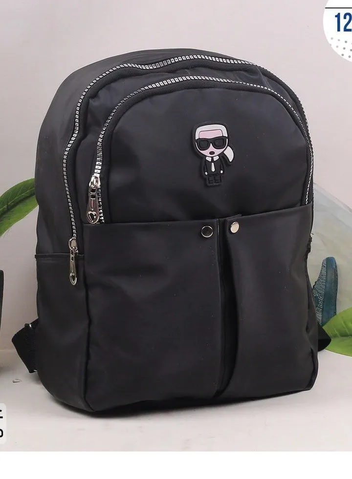 Women's black shoulder bag