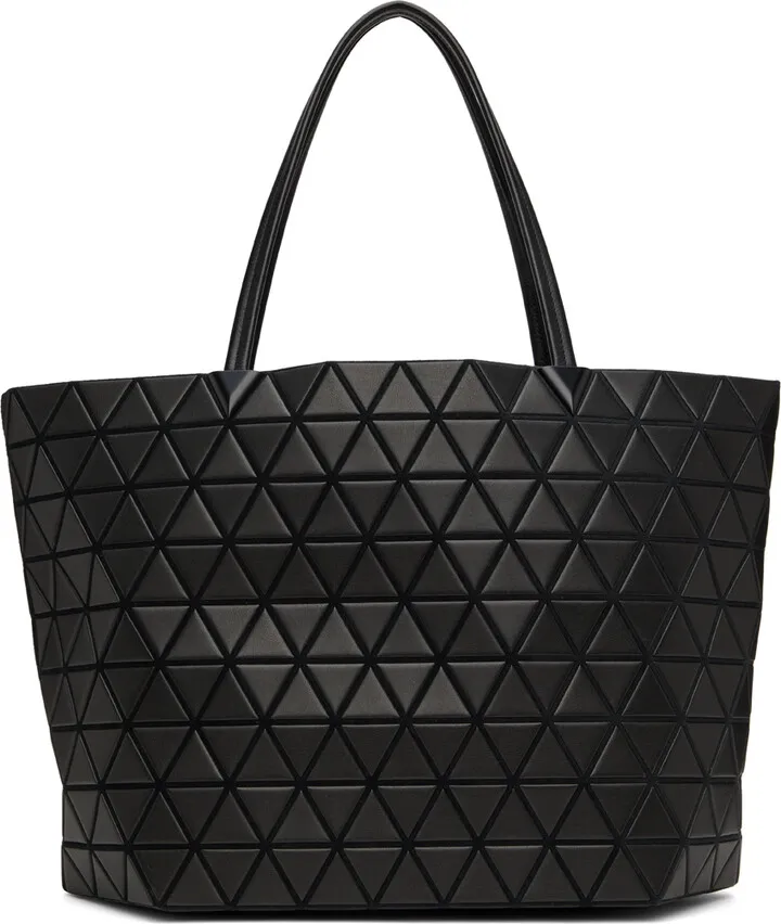 Bao Bao Issey Miyake Black Bateau Matte Tote