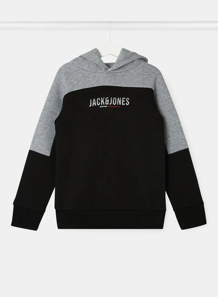 Boys Colourblock Hoodie