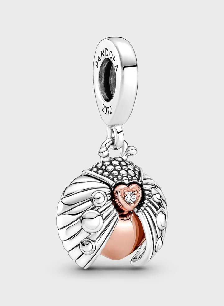 Pandora Club 2022 Ladybird & Heart Dangle Charm