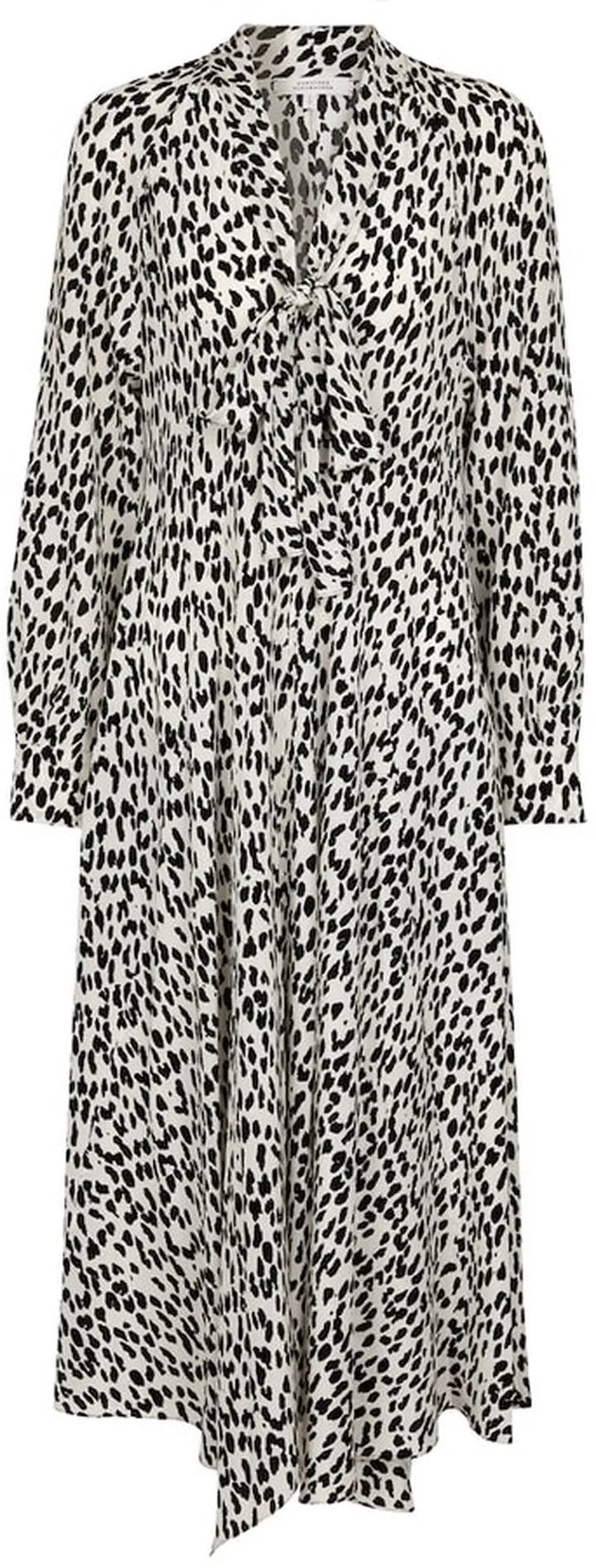 Wild Moment leopard-print silk midi dress