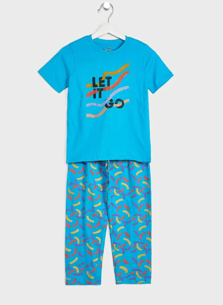 Boys T-Shirts & Pyjama Nightwear Set