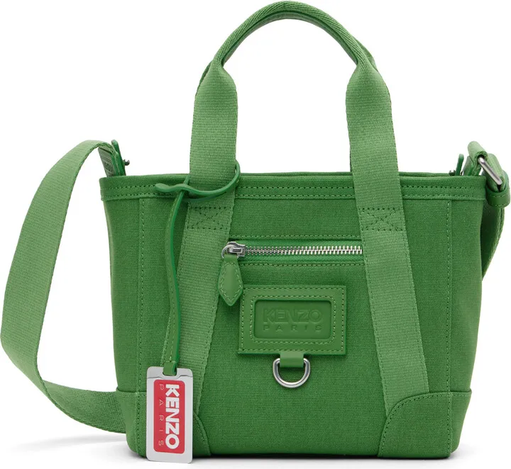 Kenzo Green Kenzo Paris Mini Tote