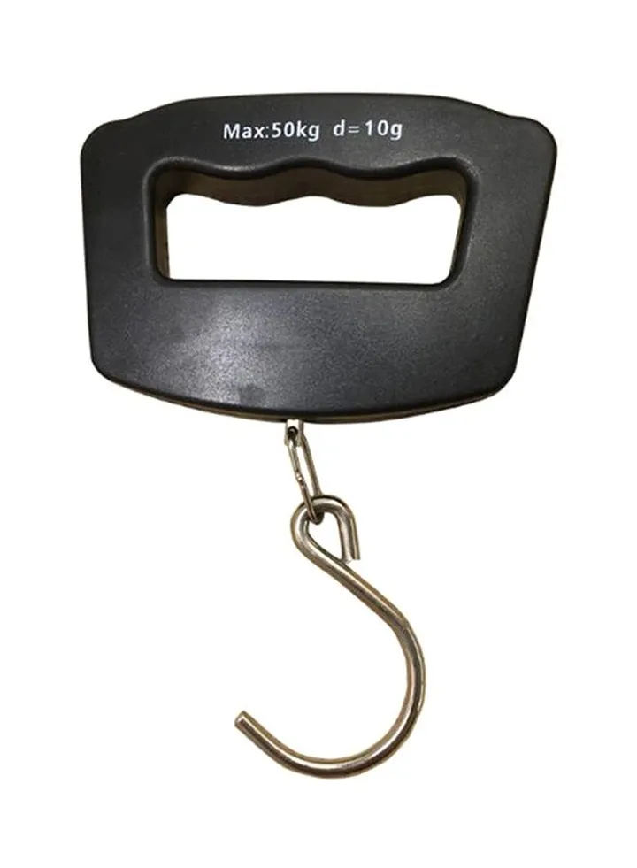 Mini Hanging Luggage Scale Black
