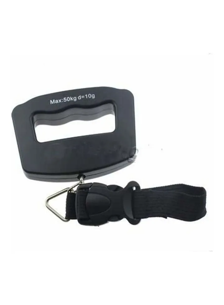 Digital Portable Luggage Scale Black