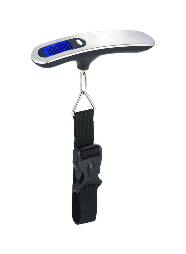 Digital Luggage Scale Silver/Black