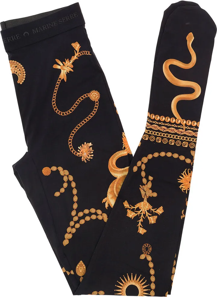Ornament Jewelry Fuseaux Leggings