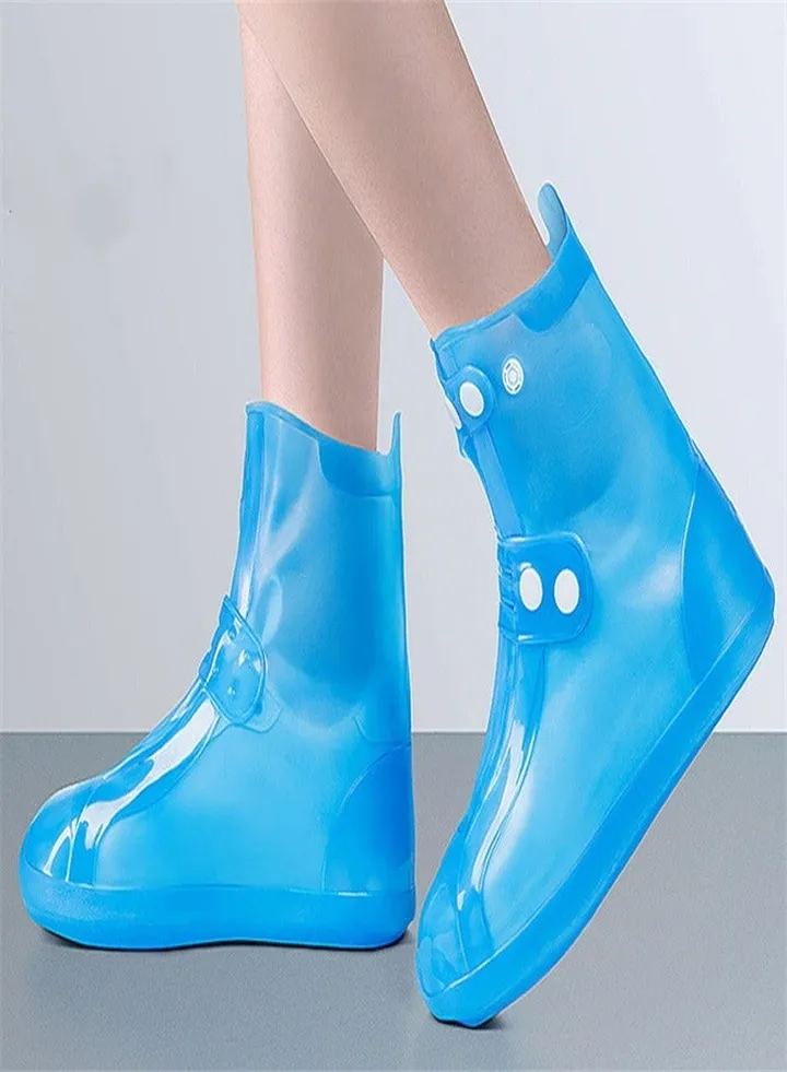 Children's Mid Tube Rain Boots Blue
