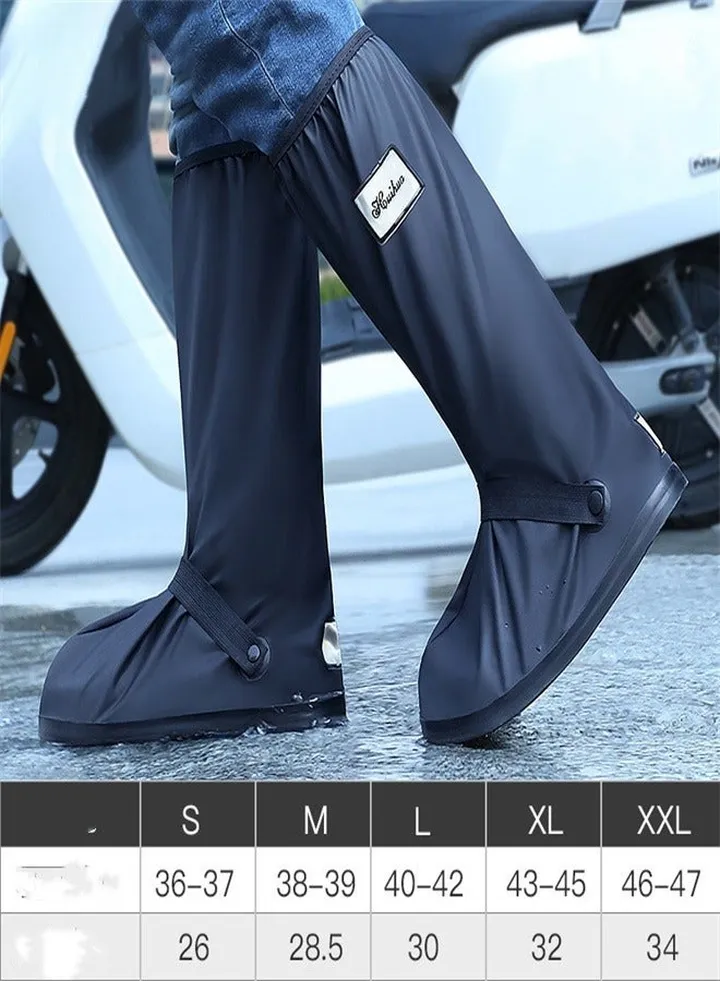 Children's High Rain Boots Cover Black